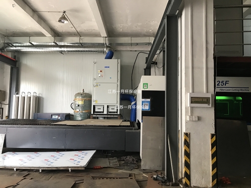 神農激光切割機除塵設備